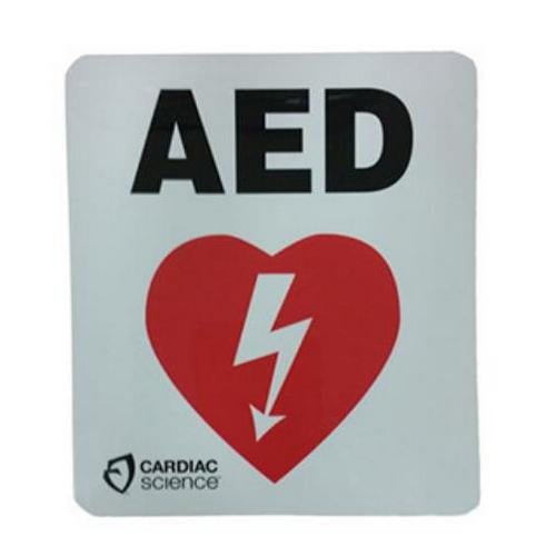 Zoll Cardiac Science AED Window Decal 160-0163-001 Zoll Cardiac Science AED Window Decal 160-0163-001